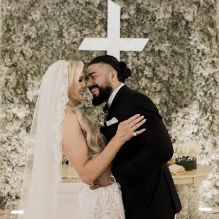 Charlotte Flair married for third time with Andrade El Idolo.